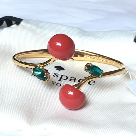 kate spade Jewelry - Kate spade cherry bangle
